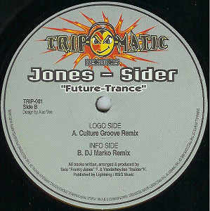Jones - Sider : Future Trance (12")