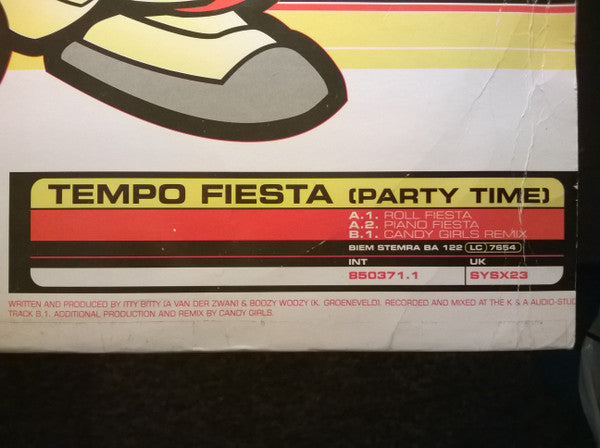 Itty Bitty Boozy Woozy : Tempo Fiesta (Party Time) (12")