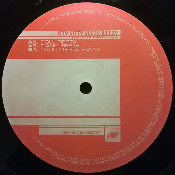 Itty Bitty Boozy Woozy : Tempo Fiesta (Party Time) (12")
