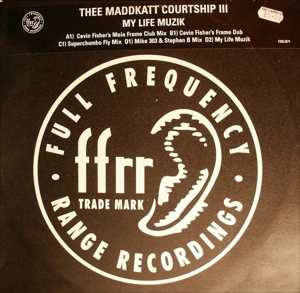 Thee Maddkatt Courtship : My Life Muzik (2x12", Promo)