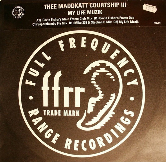 Thee Maddkatt Courtship : My Life Muzik (2x12", Promo)
