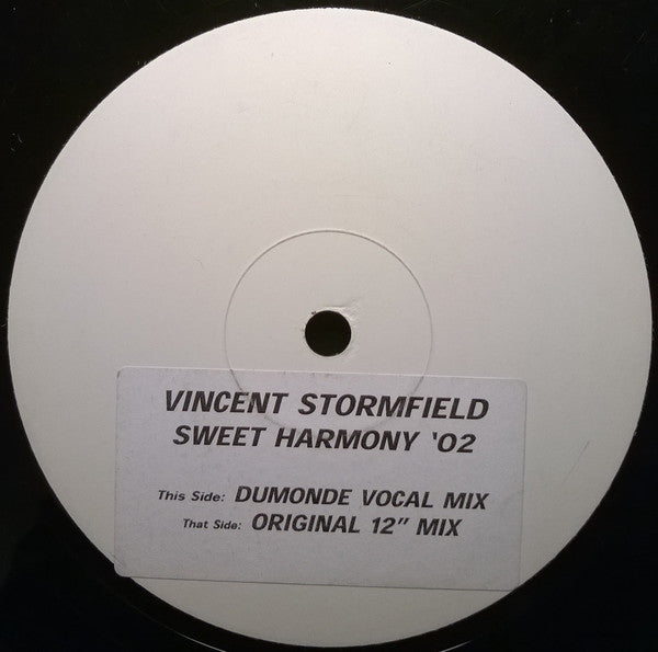 Vincent Stormfield : Sweet Harmony '02 (12", W/Lbl, Sti)