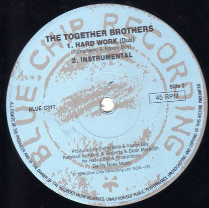 The Together Brothers : Hard Work (12")