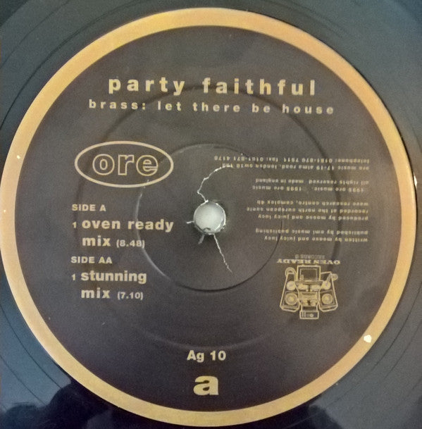 Party Faithful : Brass: Let There Be House (12")