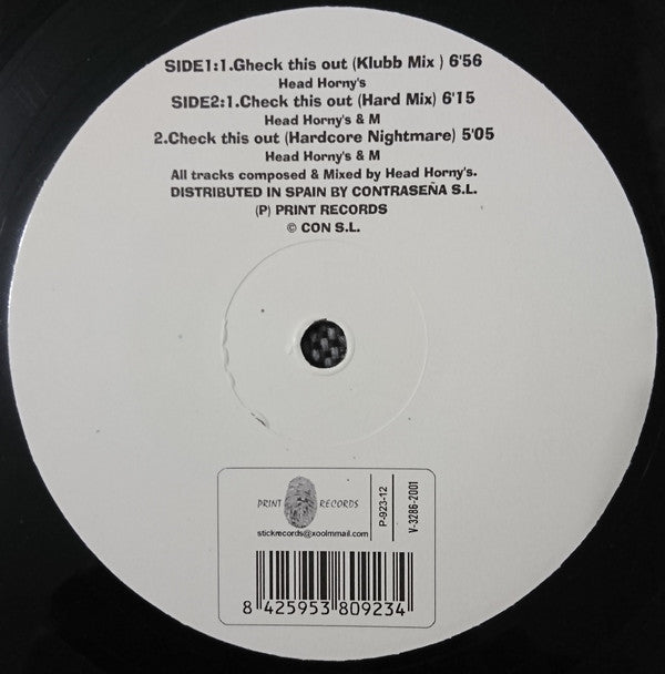 DJ Tanzen : Check This Out (12")