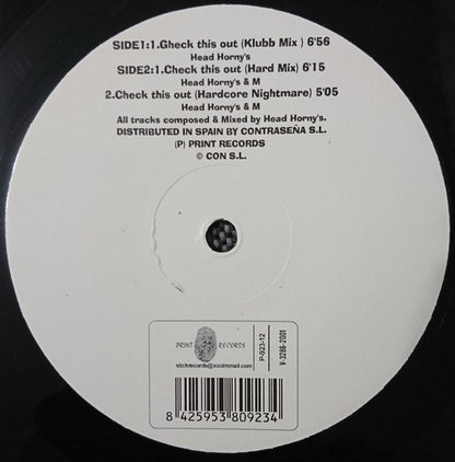 DJ Tanzen : Check This Out (12")