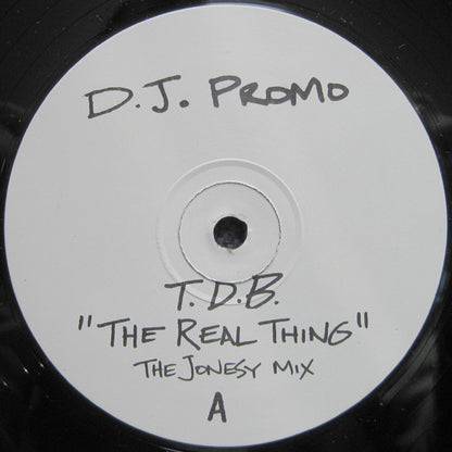T.D.B.* : The Real Thing (12", Promo)