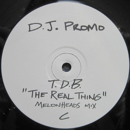 T.D.B.* : The Real Thing (12", Promo)