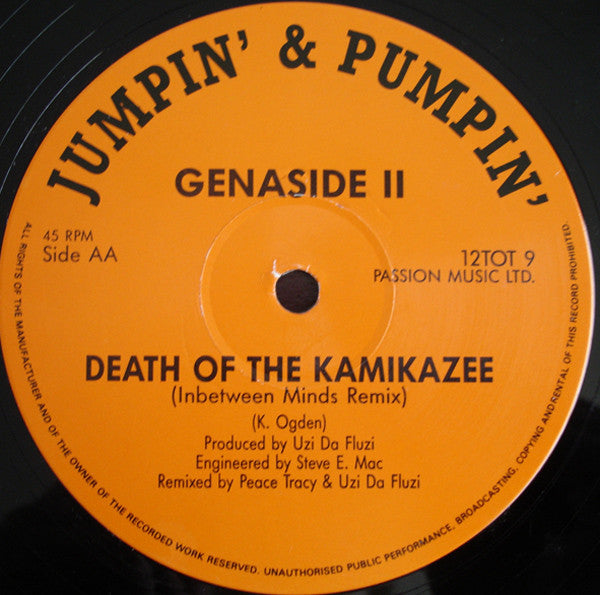 Genaside II : The Alchemist / Death Of The Kamikazee (12")