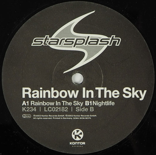 Starsplash : Rainbow In The Sky (12")