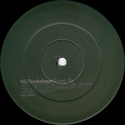 187 Lockdown : Kung-Fu (12")