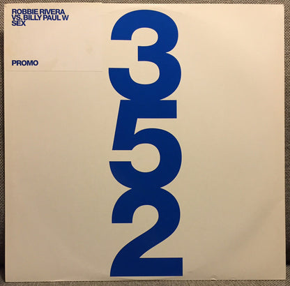 Robbie Rivera : Sex (12", Promo)