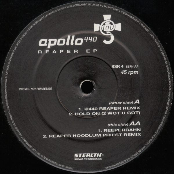 Apollo 440 : Reaper EP (12", EP, Promo)