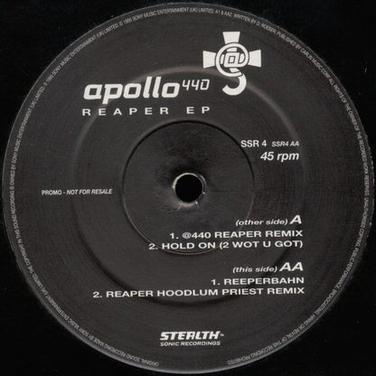 Apollo 440 : Reaper EP (12", EP, Promo)