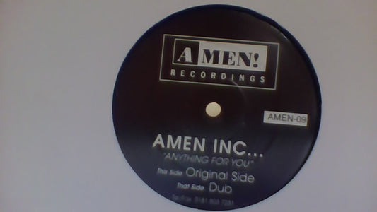 Amen! UK : Anything For You (12")