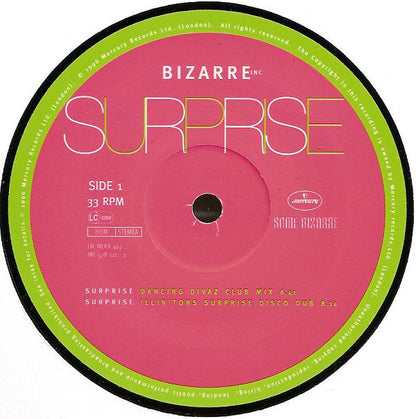 Bizarre Inc : Surprise (12")