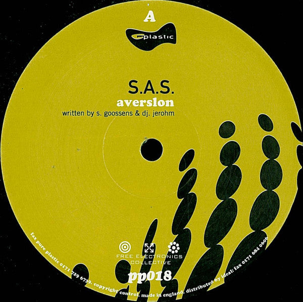 S.A.S. (2) : Aversion (12")