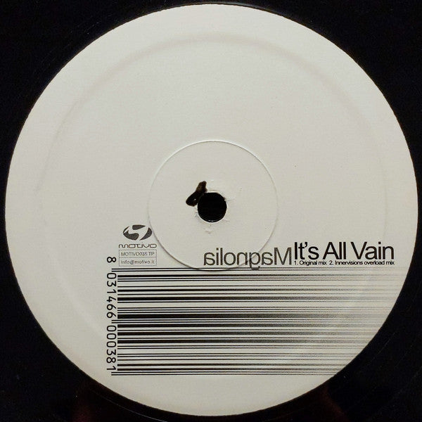 Magnolia : It's All Vain (12", TP)