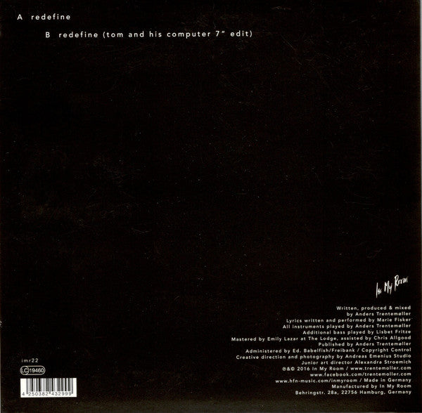 Trentemøller : Redefine (7")