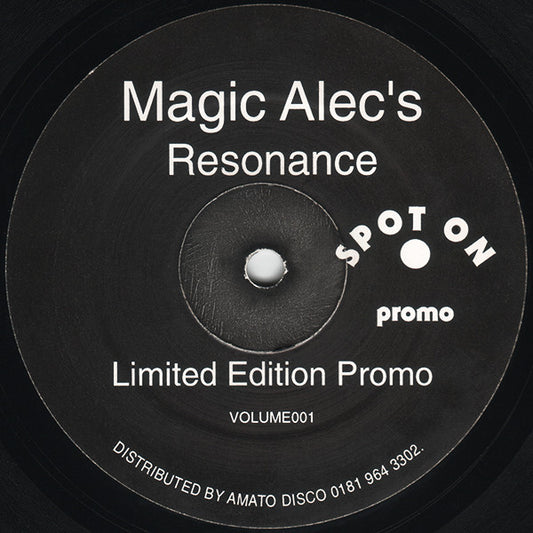Magic Alec 's Resonance (18) : Resonance (12", S/Sided, Ltd, Promo)