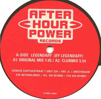 Legendary (2) : Legendary (12")