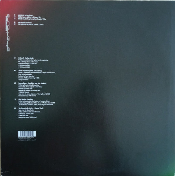 Various : Global Underground Afterhours 3 (Part 1) (12")