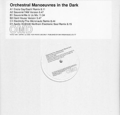 Orchestral Manoeuvres In The Dark : The OMD Remixes (2x12", Promo)
