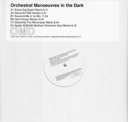 Orchestral Manoeuvres In The Dark : The OMD Remixes (2x12", Promo)