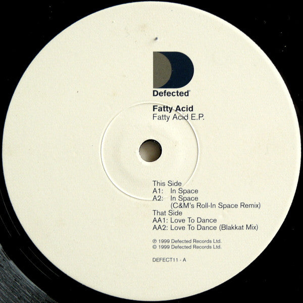 Fatty Acid : Fatty Acid E.P. (12", EP)