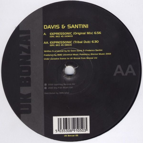 Davis & Santini : Expressonic (12")