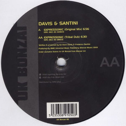 Davis & Santini : Expressonic (12")