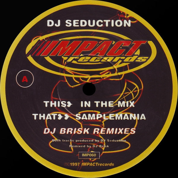 DJ Seduction : DJ Brisk Remixes (12")