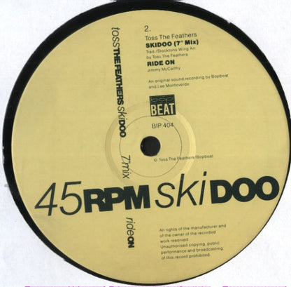Toss The Feathers : Skidoo (12")