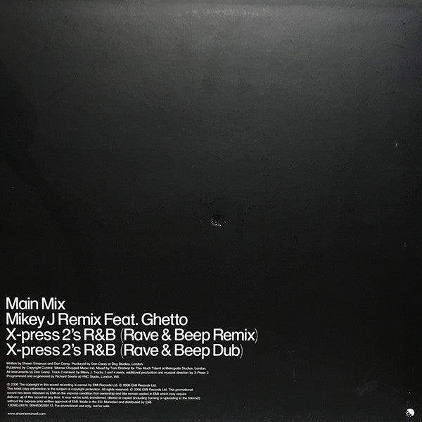 Shawn Emanuel : Slow It Down (12", Promo)