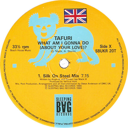 Tafuri : What Am I Gonna Do (About Your Love)? (12")