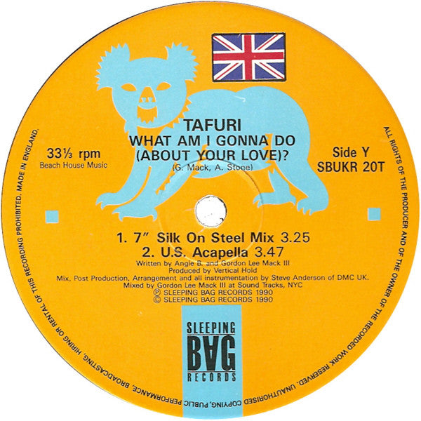Tafuri : What Am I Gonna Do (About Your Love)? (12")