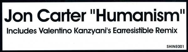 Jon Carter : Humanism (12")