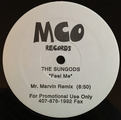 The Sungods : Feel Me (12", Promo)