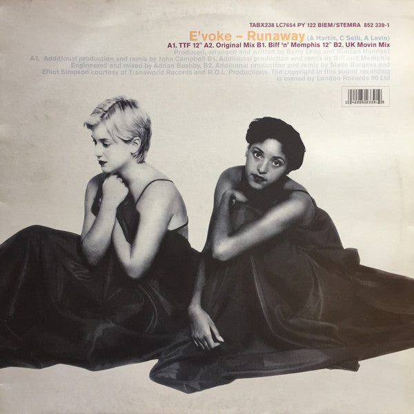 E'voke : Runaway (12", Single)