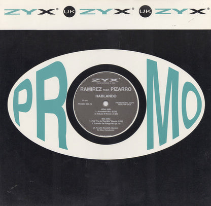 Ramirez Feat. Pizarro : Hablando (12", Promo)