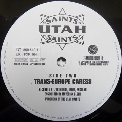 Utah Saints : What Can You Do For Me (Transformer Remix) (12")