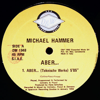 Michael Hammer : Aber... (12")