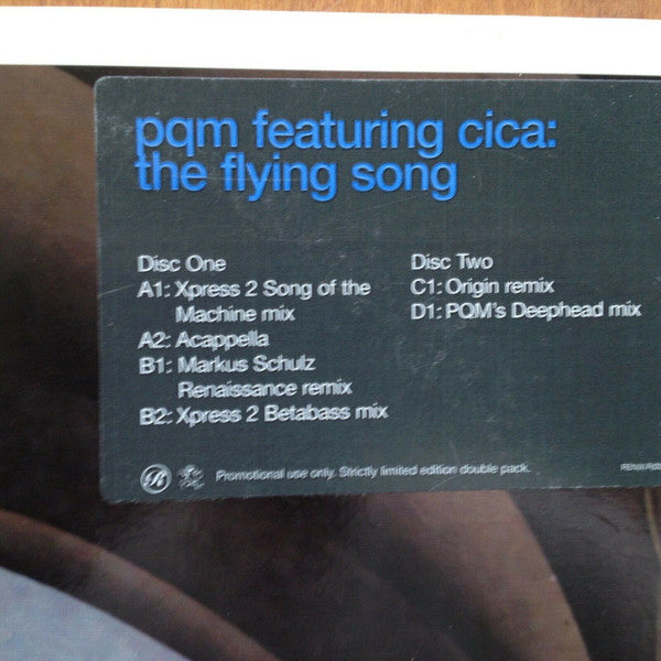PQM* Featuring Cica : The Flying Song (2x12", Ltd, Promo)