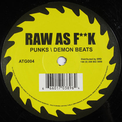 Raw As F**k : Punks / Demon Beats (12")
