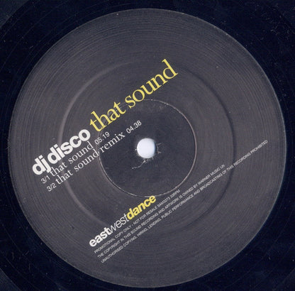 Da Techno Bohemian Presents DJ Disco : Dirty Disco Dubs (2x12", Promo)