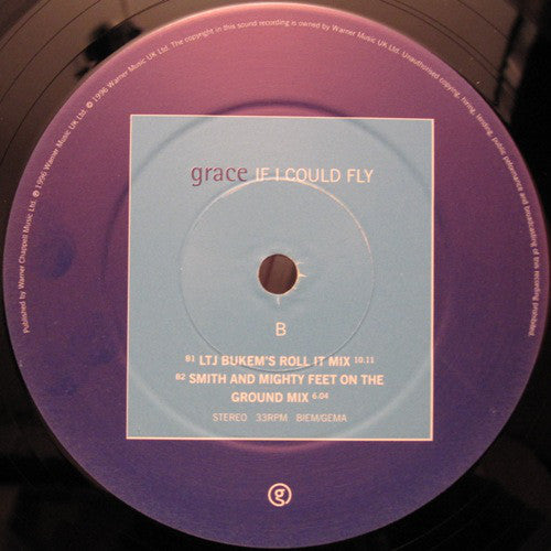 Grace : If I Could Fly (12", Single)