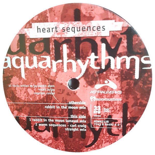 Aquarhythms : Heart Sequences (12")