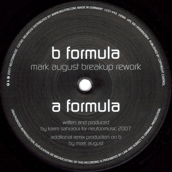 Djinxx : Formula (12")