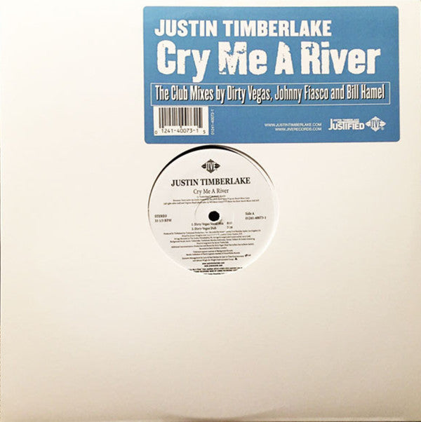 Justin Timberlake : Cry Me A River (12")