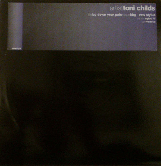 Toni Childs : Lay Down Your Pain (12", Promo)